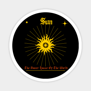 SUN- The power house of the world Magnet